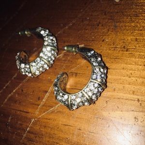 Swarovski crystal loops